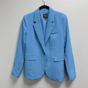 Truth by Republic Classic  Blazer Corporate Capsule Womens 8 Blue Aqua